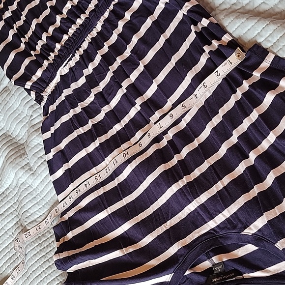 Banana Republic classic blue/white Midi Dress - Picture 6 of 7